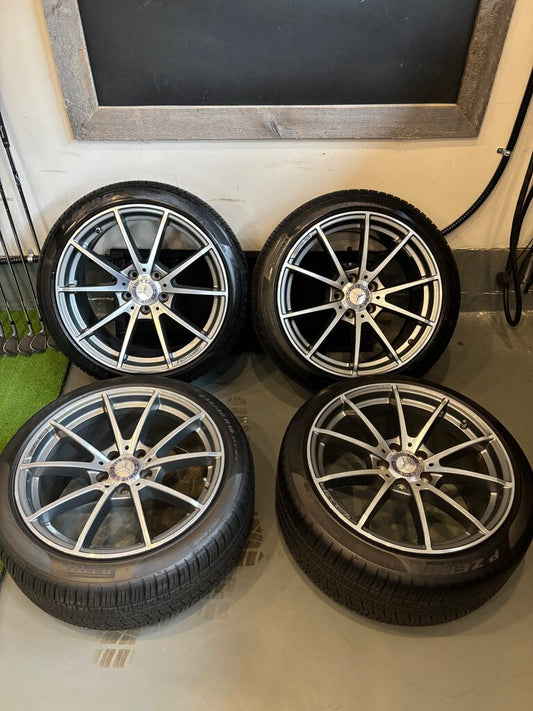 18" Mercedes Benz C63 AMG Wheels and Tires