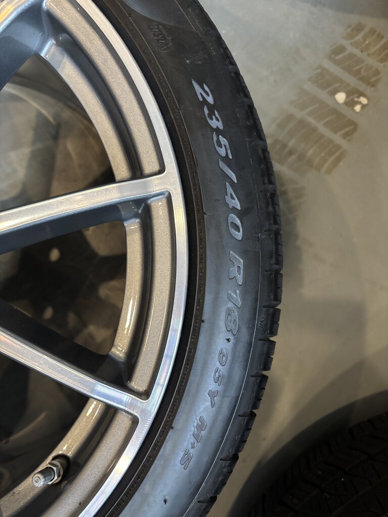18" Mercedes Benz C63 AMG Wheels and Tires