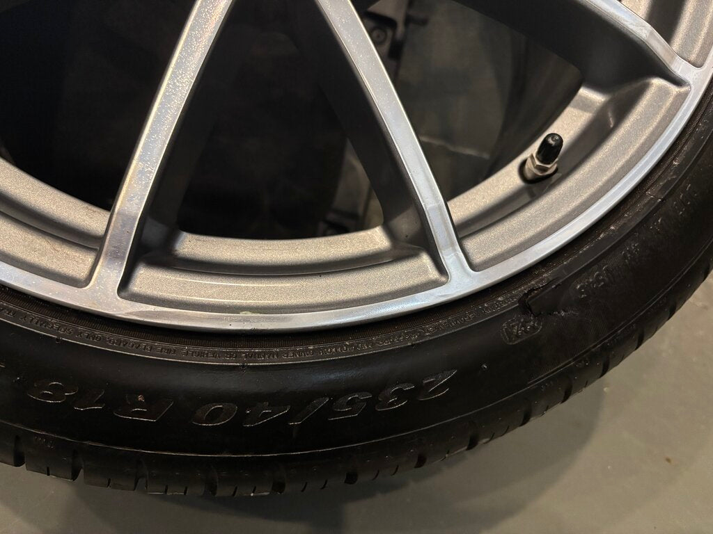 18" Mercedes Benz C63 AMG Wheels and Tires