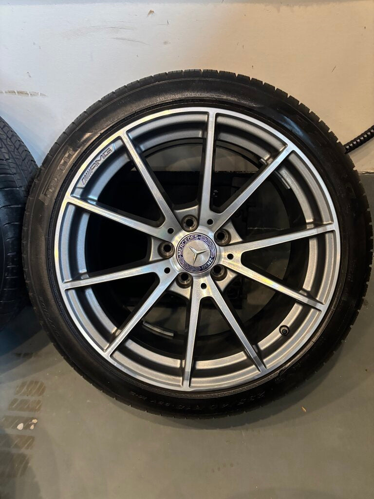 18" Mercedes Benz C63 AMG Wheels and Tires